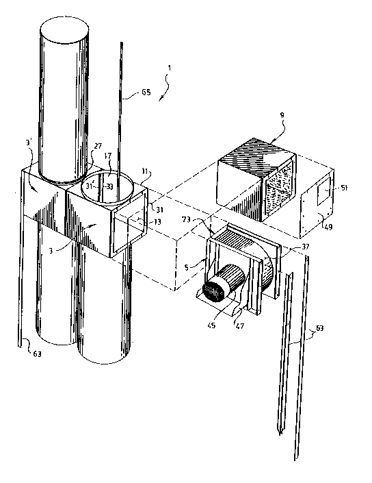 A single figure which represents the drawing illustrating the invention.